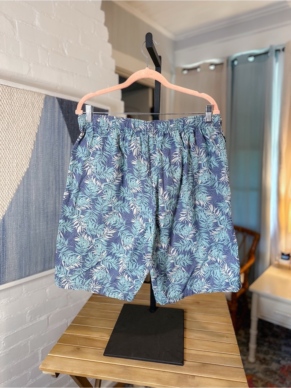 Tommy Bahama Blue Tropical Print Shorts